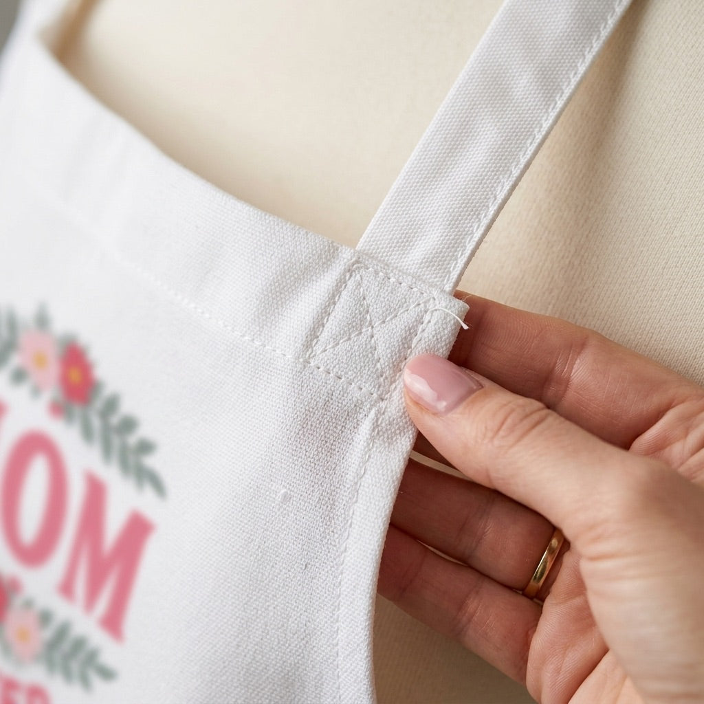 Personalized Mother's Day Gift Bundle - Custom Apron, Oven Mitt & Tea Towel